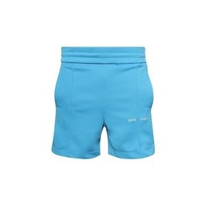 Palm Angels Classic Logo Track Shorts Light Blue - NWT